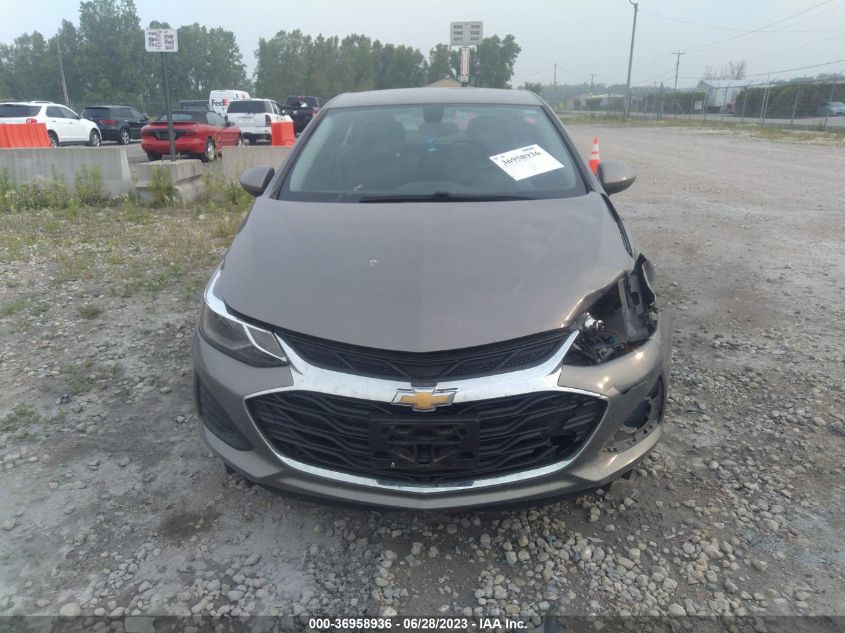 2019 CHEVROLET CRUZE LT - 1G1BE5SM7K7132523