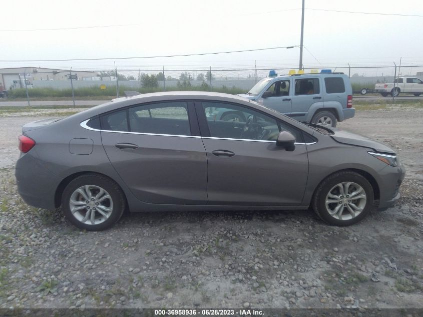 2019 CHEVROLET CRUZE LT - 1G1BE5SM7K7132523