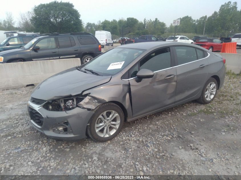 2019 CHEVROLET CRUZE LT - 1G1BE5SM7K7132523
