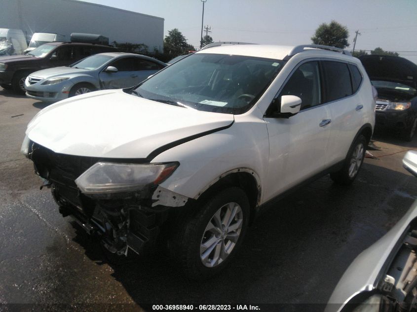 2016 NISSAN ROGUE SV - KNMAT2MT8GP607213