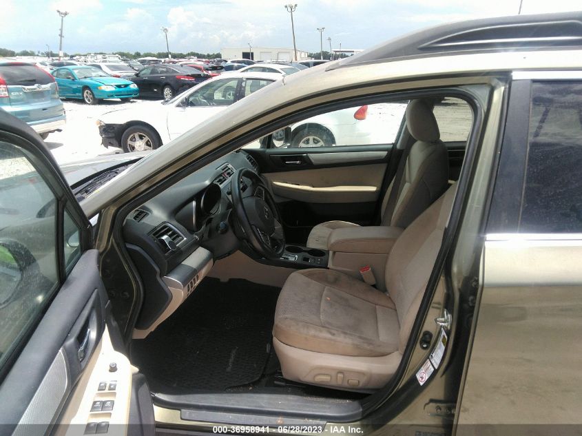 2015 SUBARU OUTBACK 2.5I PREMIUM - 4S4BSAFC8F3303752