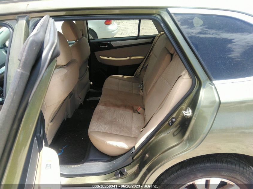 2015 SUBARU OUTBACK 2.5I PREMIUM - 4S4BSAFC8F3303752