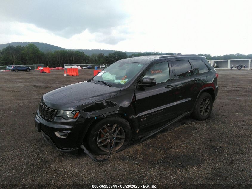 2016 JEEP GRAND CHEROKEE 75TH ANNIVERSARY - 1C4RJFAG4GC427919