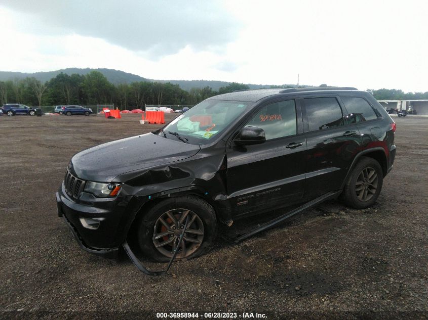 2016 JEEP GRAND CHEROKEE 75TH ANNIVERSARY - 1C4RJFAG4GC427919