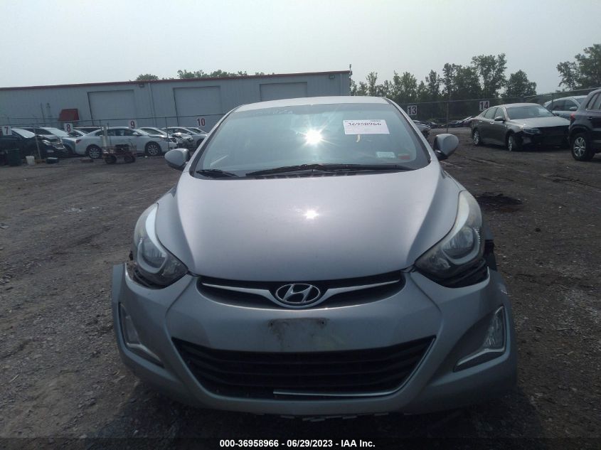 2016 HYUNDAI ELANTRA SE - 5NPDH4AE1GH673422