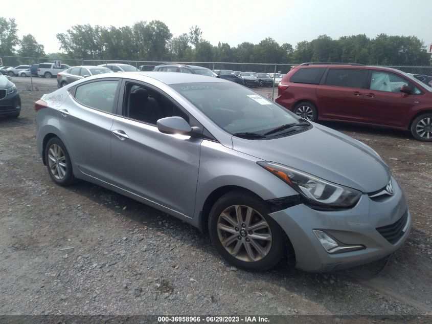 2016 HYUNDAI ELANTRA SE - 5NPDH4AE1GH673422