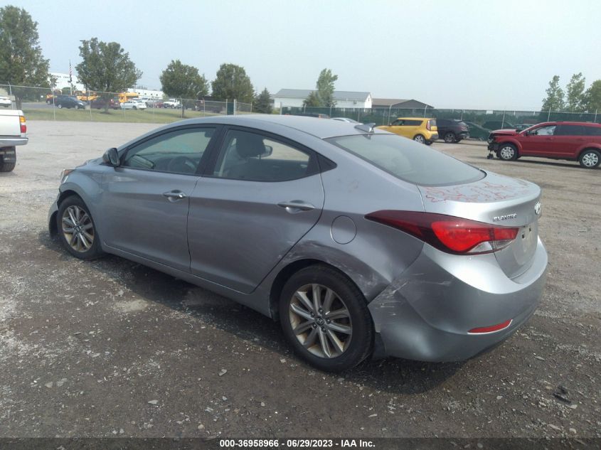 2016 HYUNDAI ELANTRA SE - 5NPDH4AE1GH673422