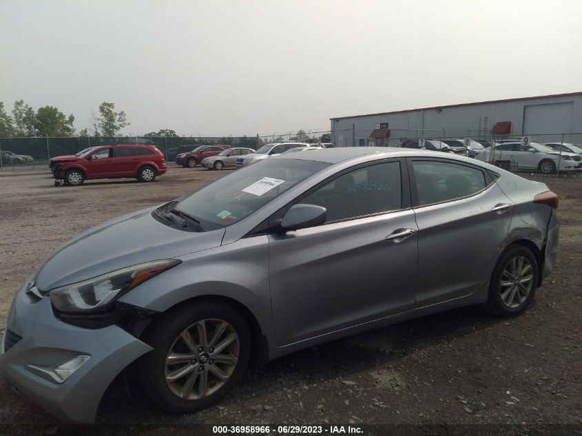 2016 HYUNDAI ELANTRA SE - 5NPDH4AE1GH673422