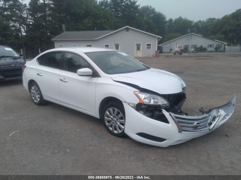 2015 NISSAN SENTRA SR/SL/S/SV/FE+ S - 3N1AB7AP7FL666726