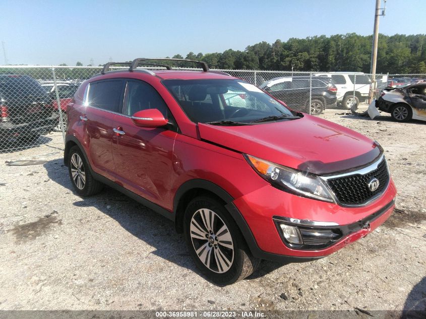 2014 KIA SPORTAGE EX - KNDPC3AC6E7612346