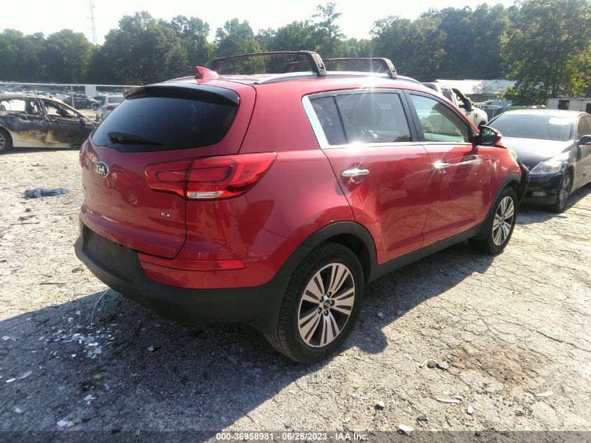 2014 KIA SPORTAGE EX - KNDPC3AC6E7612346