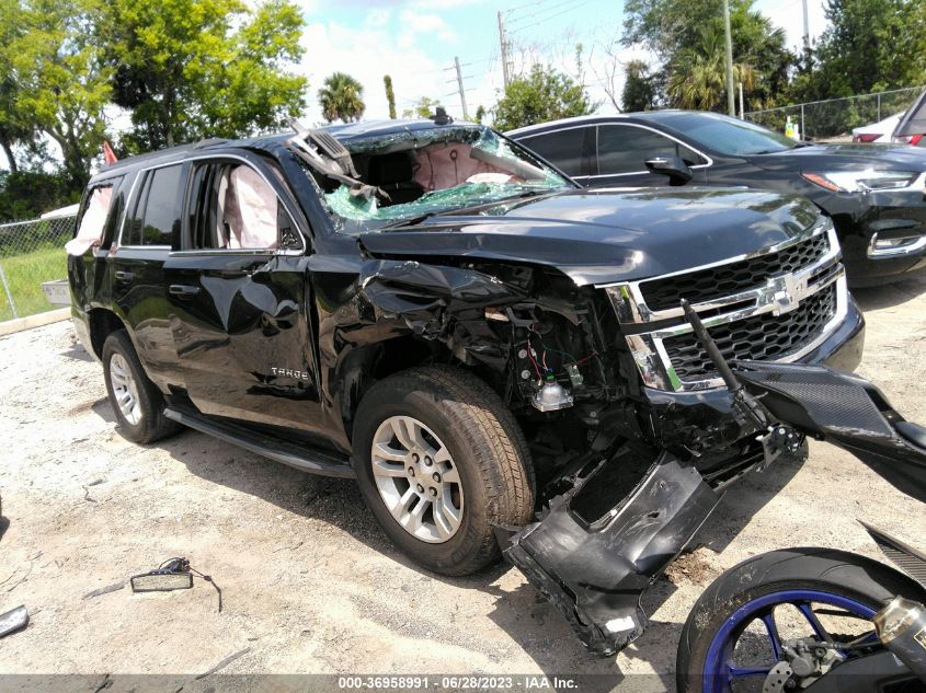 2019 CHEVROLET TAHOE C1500 LT - 1GNSCBKC6KR117011
