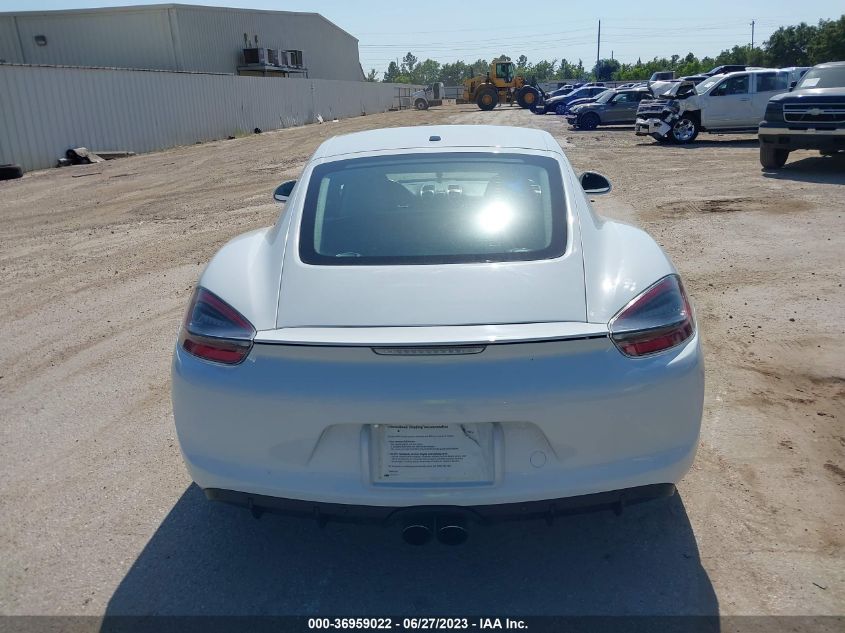 2016 PORSCHE CAYMAN S/GTS WP0AB2A82GK186265