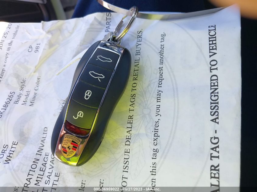 2016 PORSCHE CAYMAN S/GTS WP0AB2A82GK186265