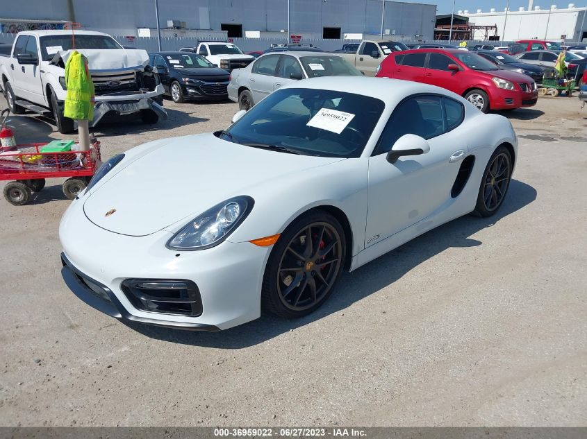 2016 PORSCHE CAYMAN S/GTS WP0AB2A82GK186265