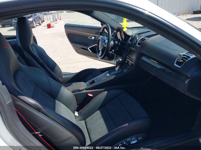 2016 PORSCHE CAYMAN S/GTS WP0AB2A82GK186265