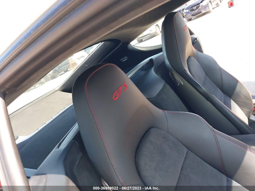 2016 PORSCHE CAYMAN S/GTS WP0AB2A82GK186265