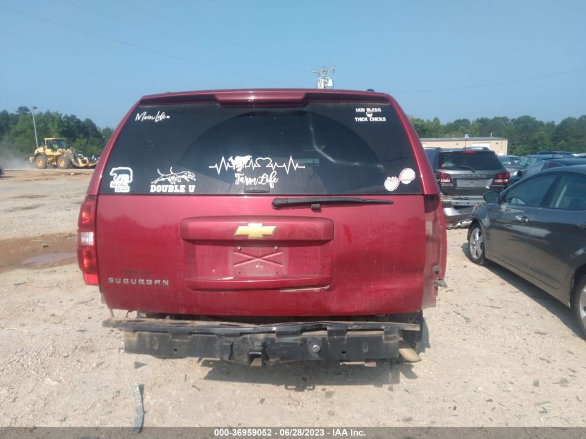 2013 CHEVROLET SUBURBAN LT - 1GNSKJE79DR284736