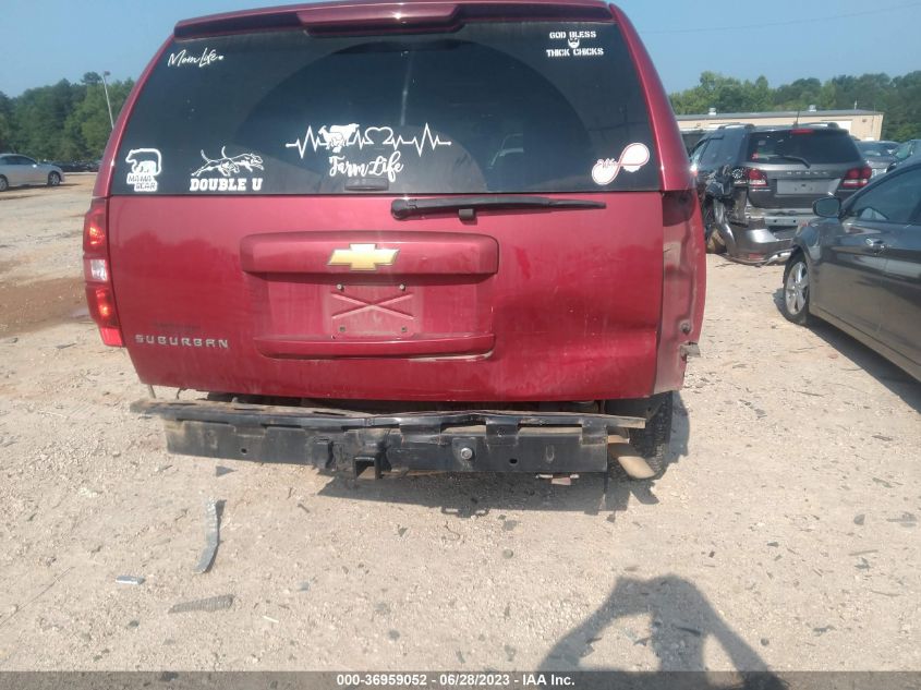 2013 CHEVROLET SUBURBAN LT - 1GNSKJE79DR284736
