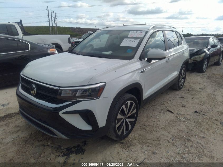 2022 VOLKSWAGEN TAOS SE - 3VVRX7B28NM029696