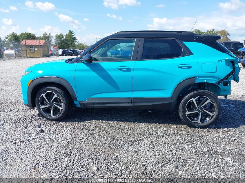 2022 CHEVROLET TRAILBLAZER RS KL79MTSLXNB114018
