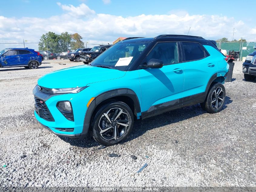 2022 CHEVROLET TRAILBLAZER RS KL79MTSLXNB114018