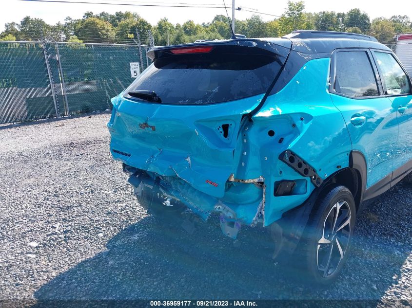 2022 CHEVROLET TRAILBLAZER RS KL79MTSLXNB114018