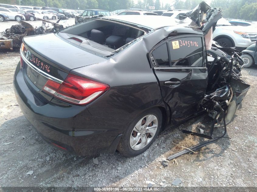 2013 HONDA CIVIC SDN LX - 19XFB2F56DE018650