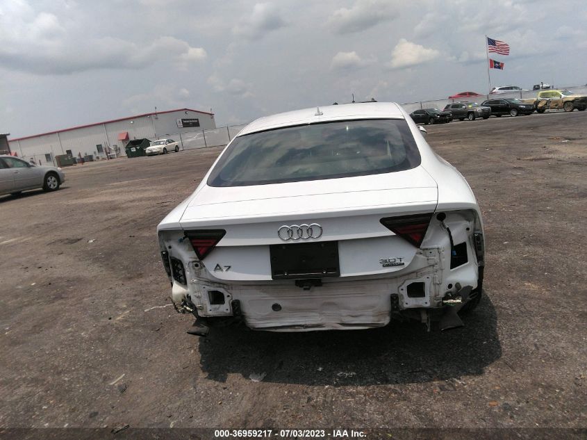 2016 AUDI A7 3.0 PREMIUM PLUS - WAUWGAFC6GN018798