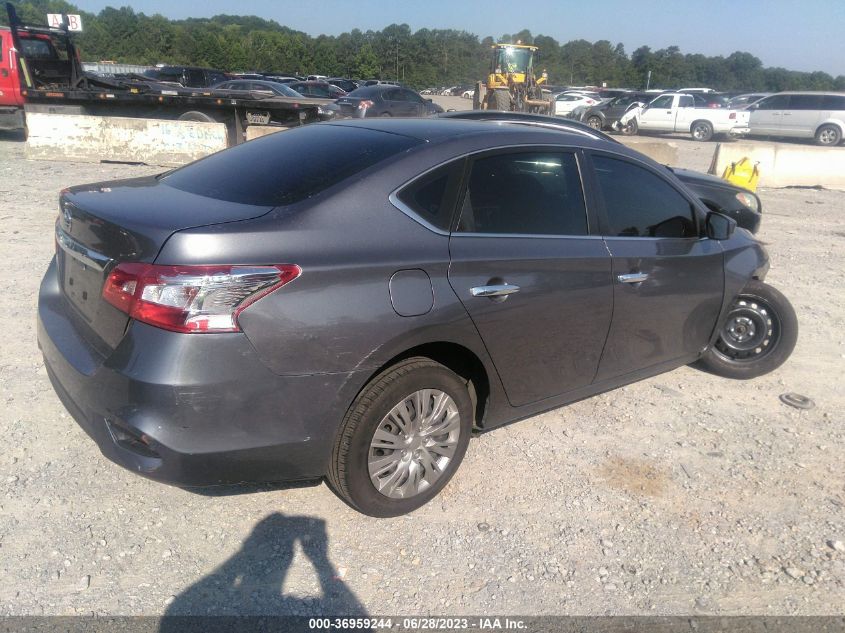 3N1AB7AP4KY451933 Nissan Sentra S 4