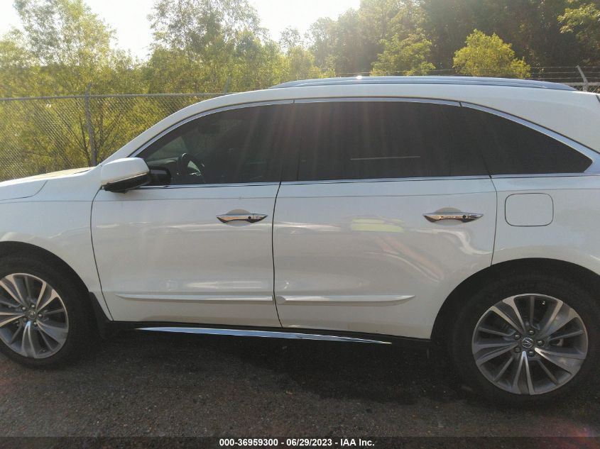 2017 ACURA MDX W/TECHNOLOGY PKG - 5FRYD3H59HB013334