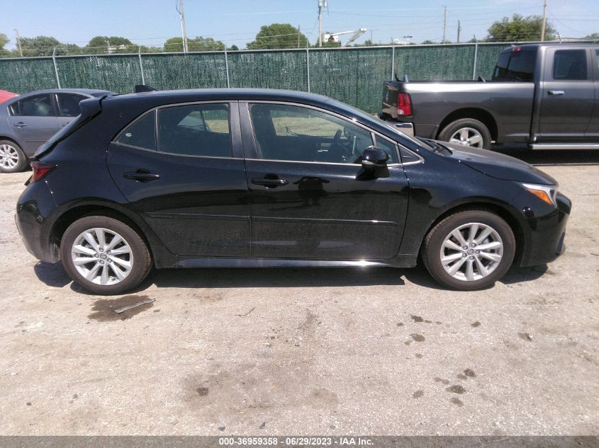 2023 TOYOTA COROLLA HATCHBACK SE JTND4MBE6P3204117