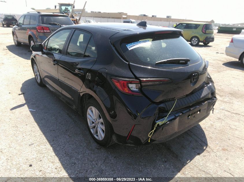 2023 TOYOTA COROLLA HATCHBACK SE JTND4MBE6P3204117