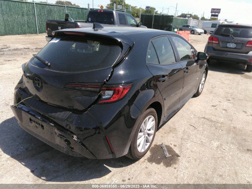 2023 TOYOTA COROLLA HATCHBACK SE JTND4MBE6P3204117