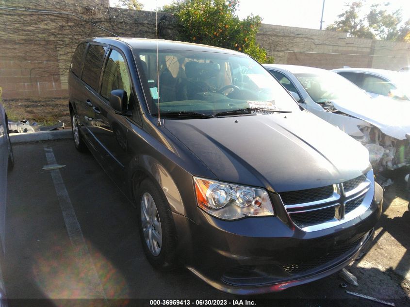 2016 DODGE GRAND CARAVAN SE - 2C4RDGBG6GR195598