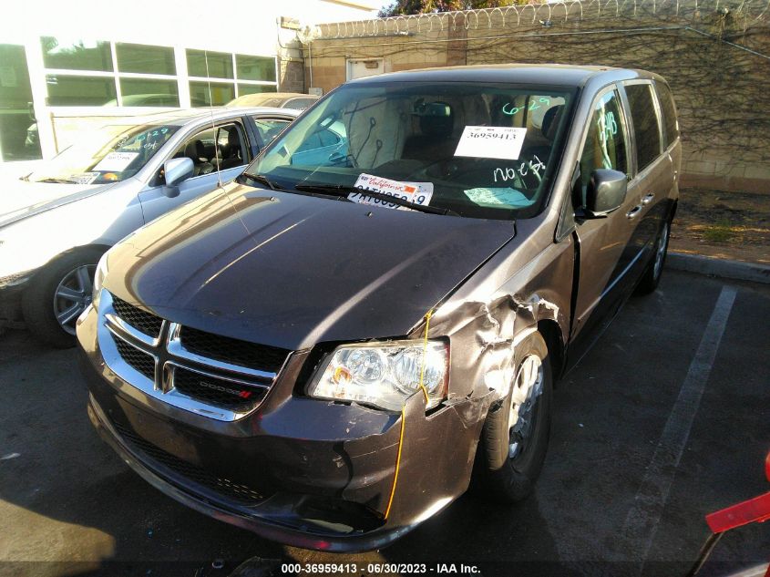 2016 DODGE GRAND CARAVAN SE - 2C4RDGBG6GR195598