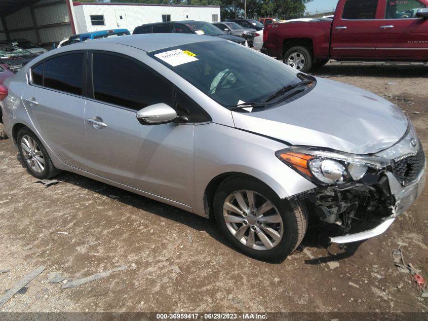 2014 KIA FORTE EX - KNAFX4A80E5049188