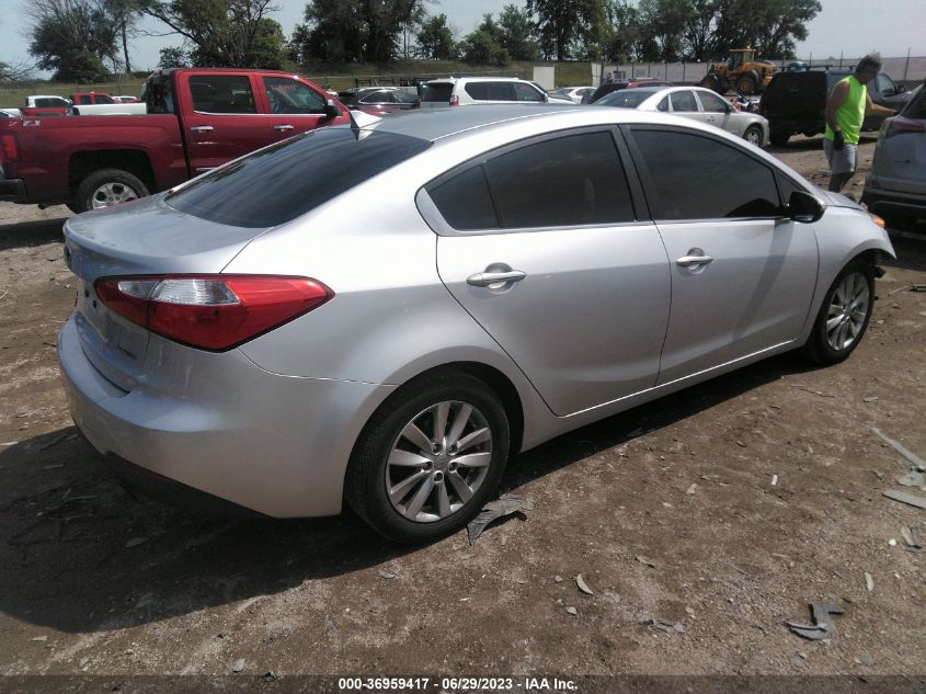 2014 KIA FORTE EX - KNAFX4A80E5049188