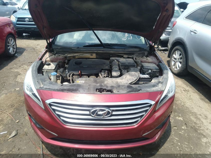 2016 HYUNDAI SONATA 2.4L SE - 5NPE24AF9GH276152