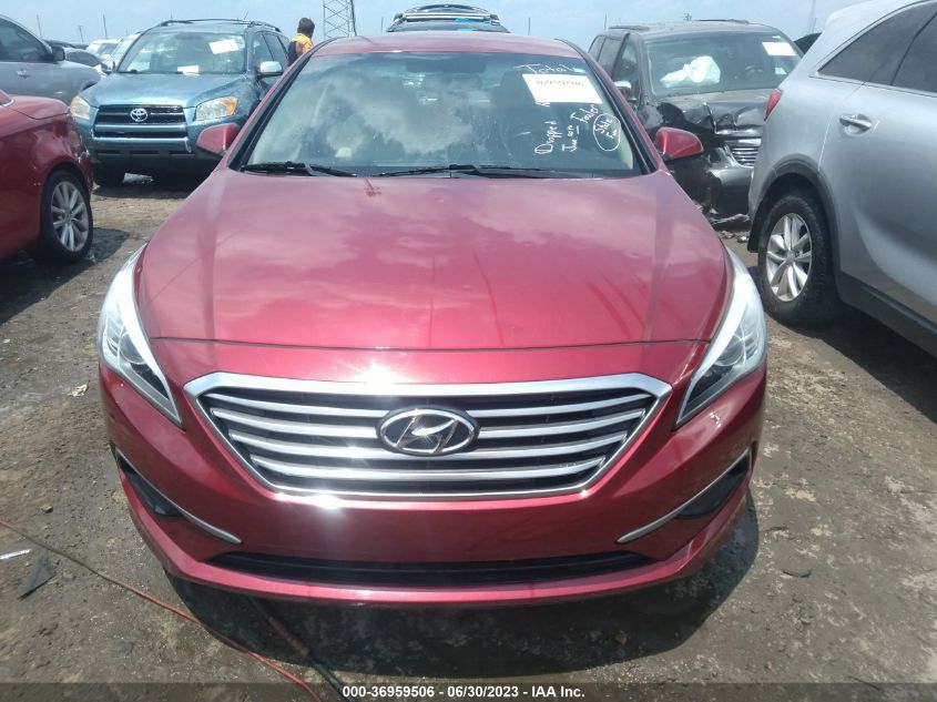 2016 HYUNDAI SONATA 2.4L SE - 5NPE24AF9GH276152