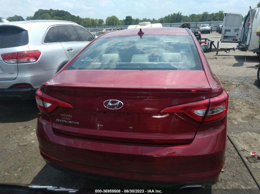 2016 HYUNDAI SONATA 2.4L SE - 5NPE24AF9GH276152