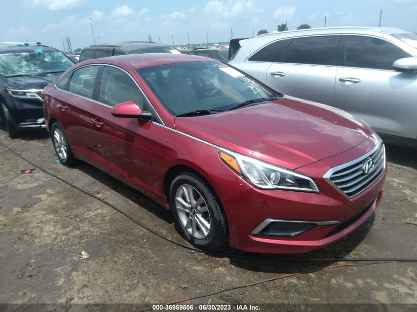 2016 HYUNDAI SONATA 2.4L SE - 5NPE24AF9GH276152