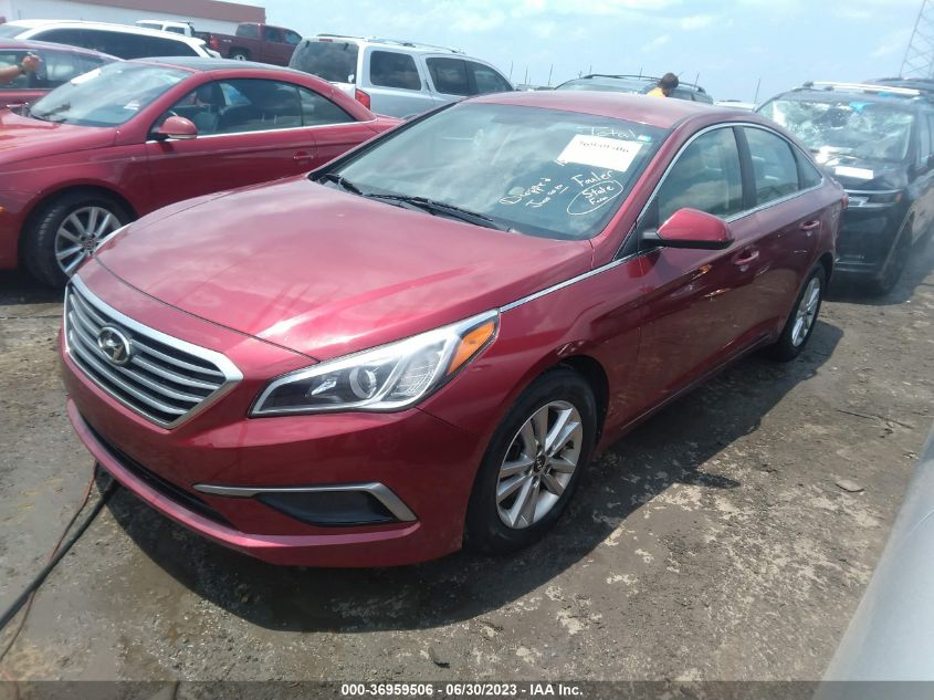 2016 HYUNDAI SONATA 2.4L SE - 5NPE24AF9GH276152