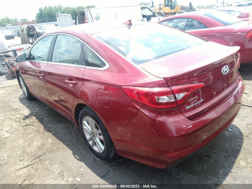 2016 HYUNDAI SONATA 2.4L SE - 5NPE24AF9GH276152