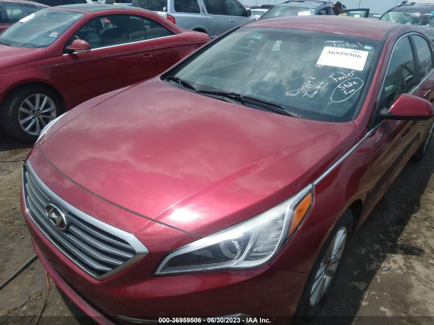 2016 HYUNDAI SONATA 2.4L SE - 5NPE24AF9GH276152