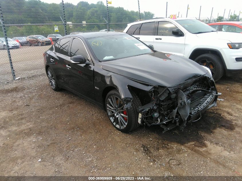 2021 INFINITI Q50 RED SPORT 400 - JN1FV7ARJM481145