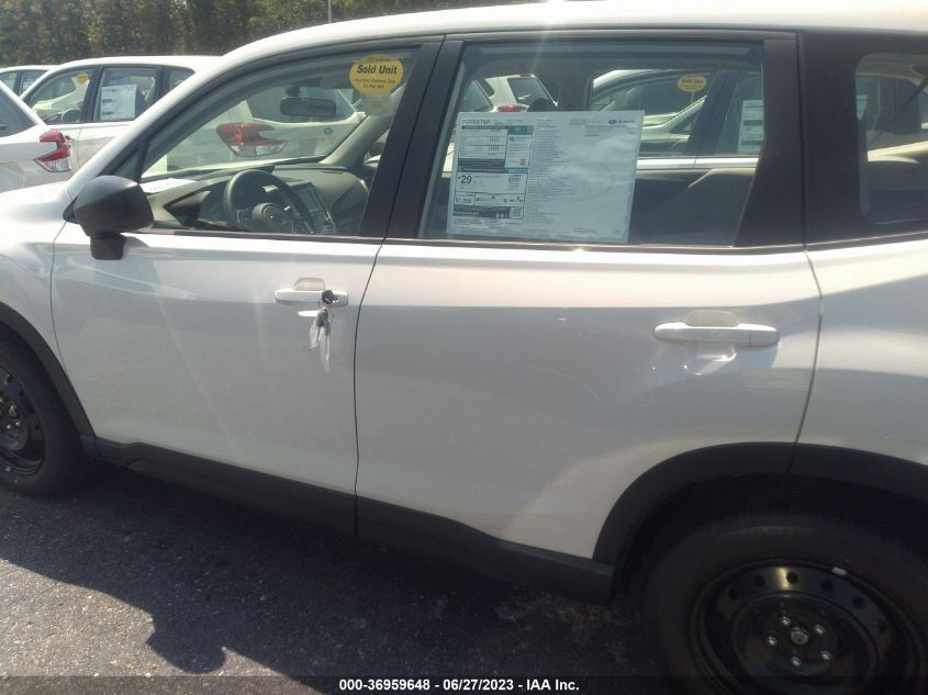 2023 SUBARU FORESTER - JF2SKAAC0PH484945