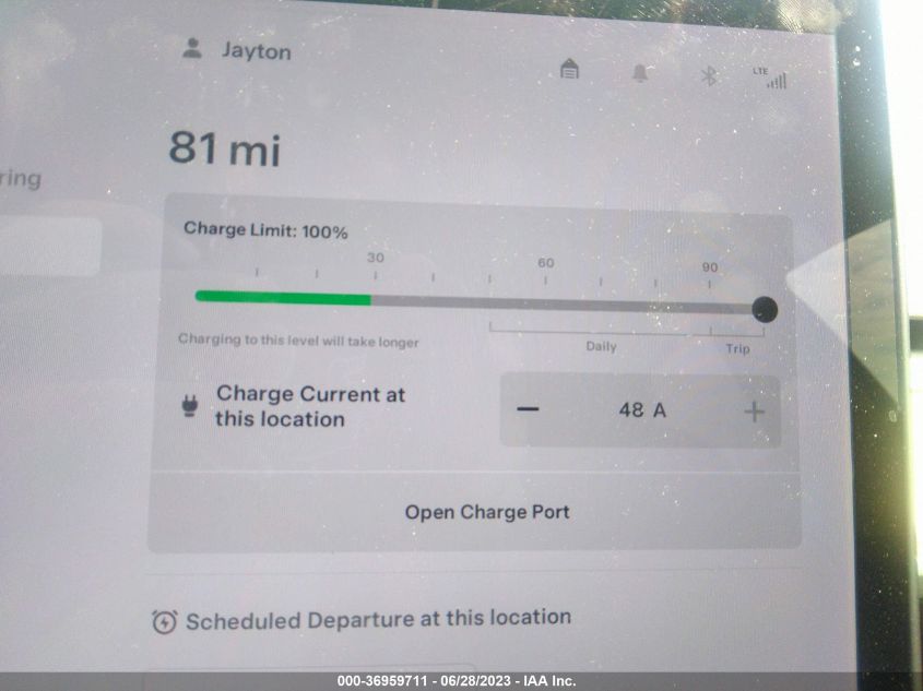 2018 TESLA MODEL 3 RANGE BATTERY - 5YJ3E1EA4JF030949