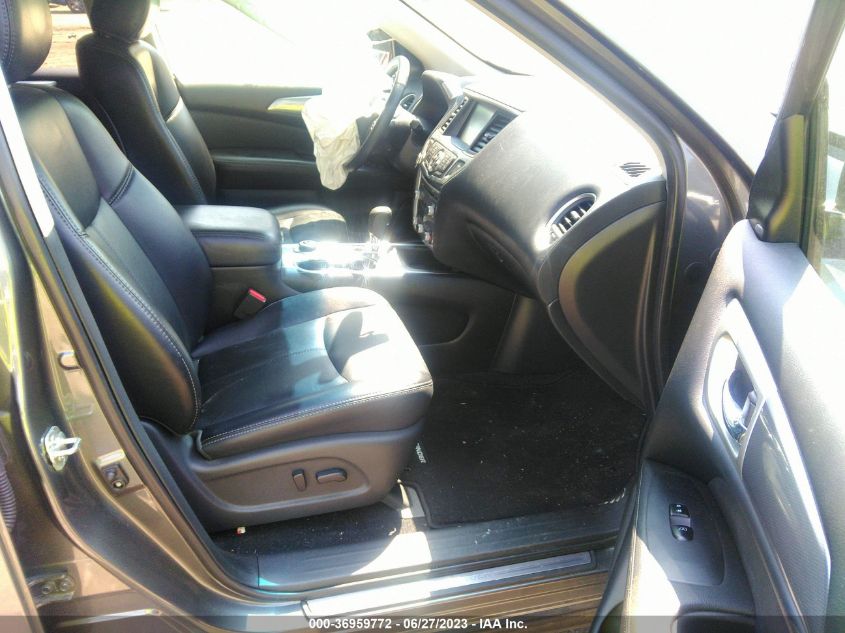 2019 NISSAN PATHFINDER SL - 5N1DR2MM4KC646283