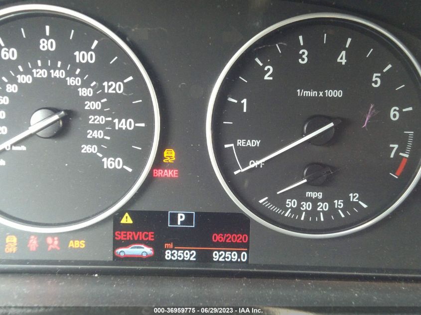 2015 BMW 3 SERIES 328I XDRIVE - WBA3B5G52FNS19363
